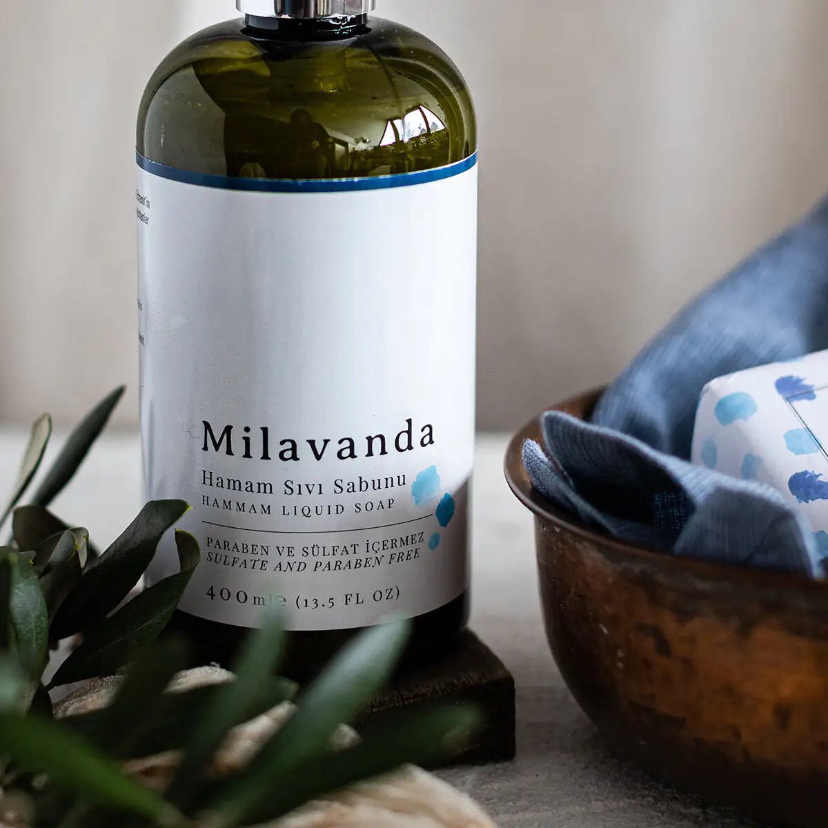 Milavanda Hamam Scented Liquid Soap – Turkish Bath Luxury for Everyday Rituals - GNS Beauty & Personal Care