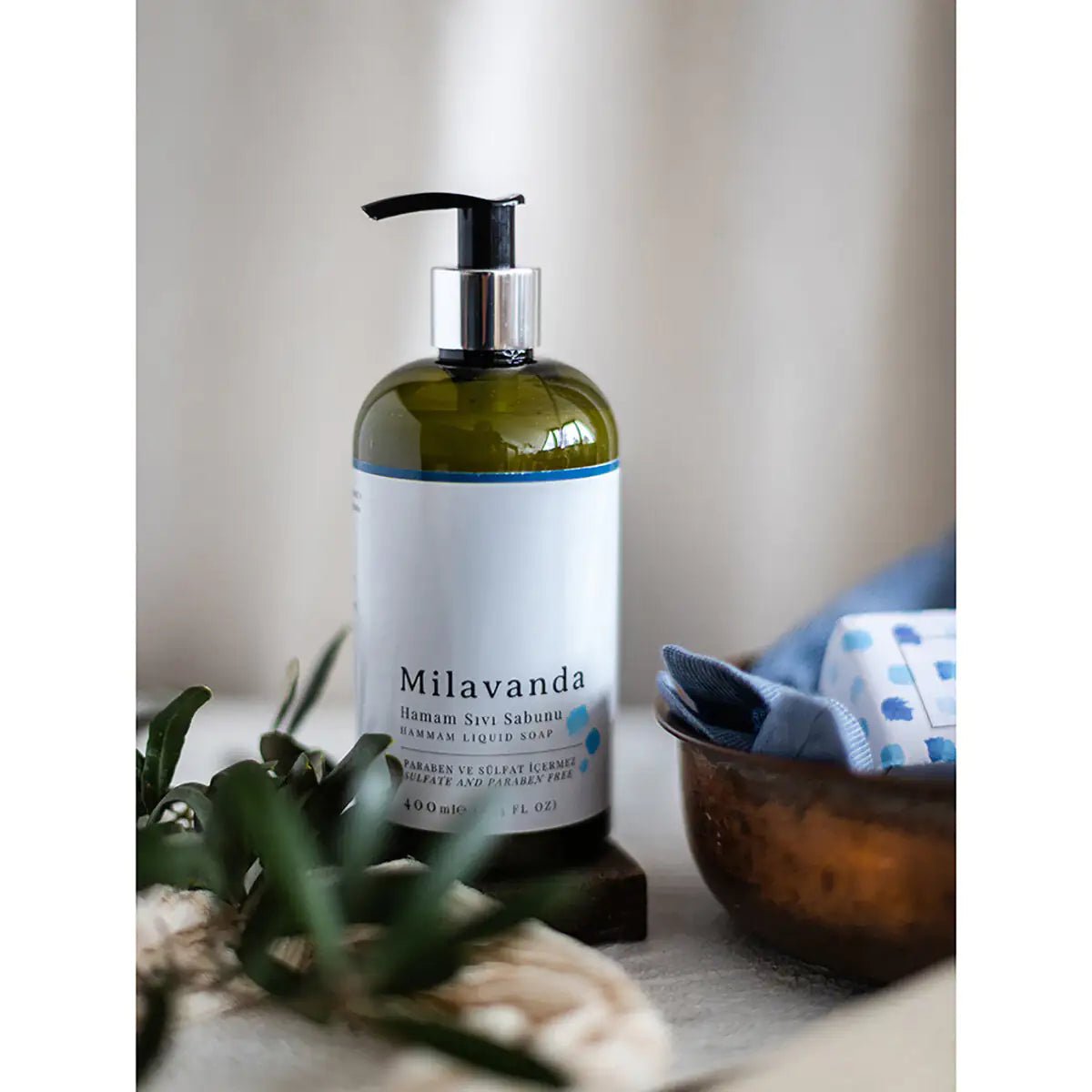 Milavanda Hamam Scented Liquid Soap – Turkish Bath Luxury for Everyday Rituals - GNS Beauty & Personal Care