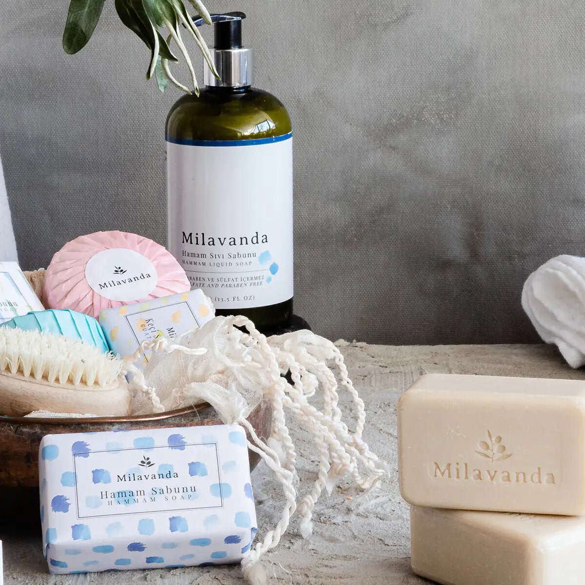 Milavanda Hamam Scented Liquid Soap – Turkish Bath Luxury for Everyday Rituals - GNS Beauty & Personal Care