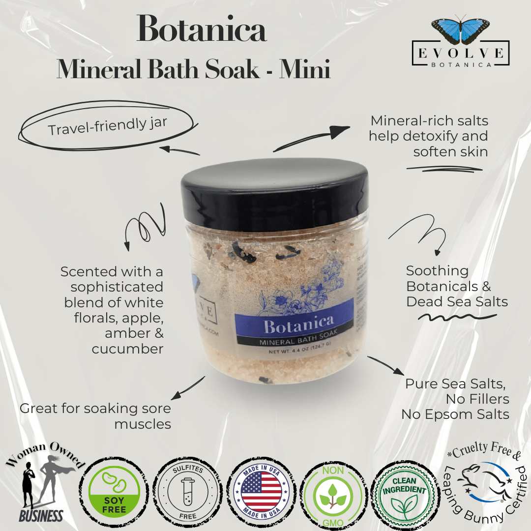 Mineral Soak - Botanica (Bath Salt) Mini - GNS Beauty & Personal Care