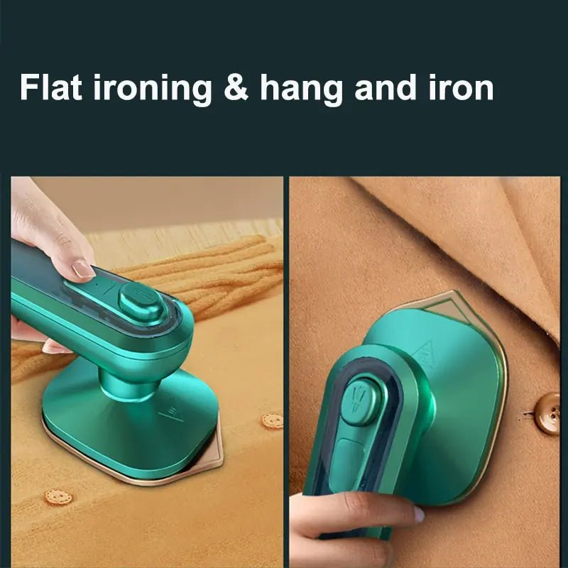 Mini Portable Steam Iron – Effortless Wrinkle - Free Garment Care Anywhere - GNS Beauty & Personal Care