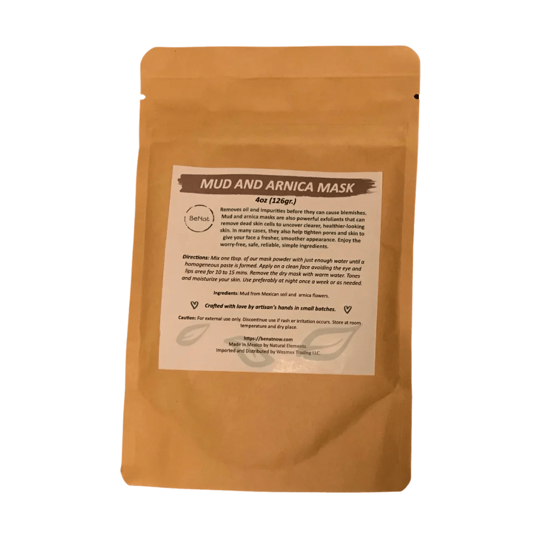 Mud & Arnica Mask – Deep Pore Detox with Mexican Clay & Wildflowers - GNS Beauty & Personal Care