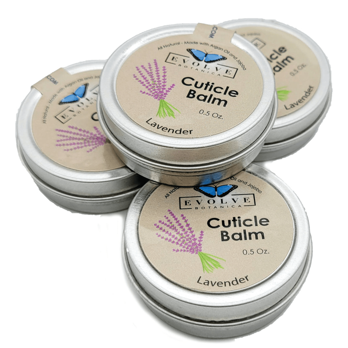 Natural Cuticle Balm - Lavender with Argan & Jojoba Oils - GNS Beauty & Personal Care