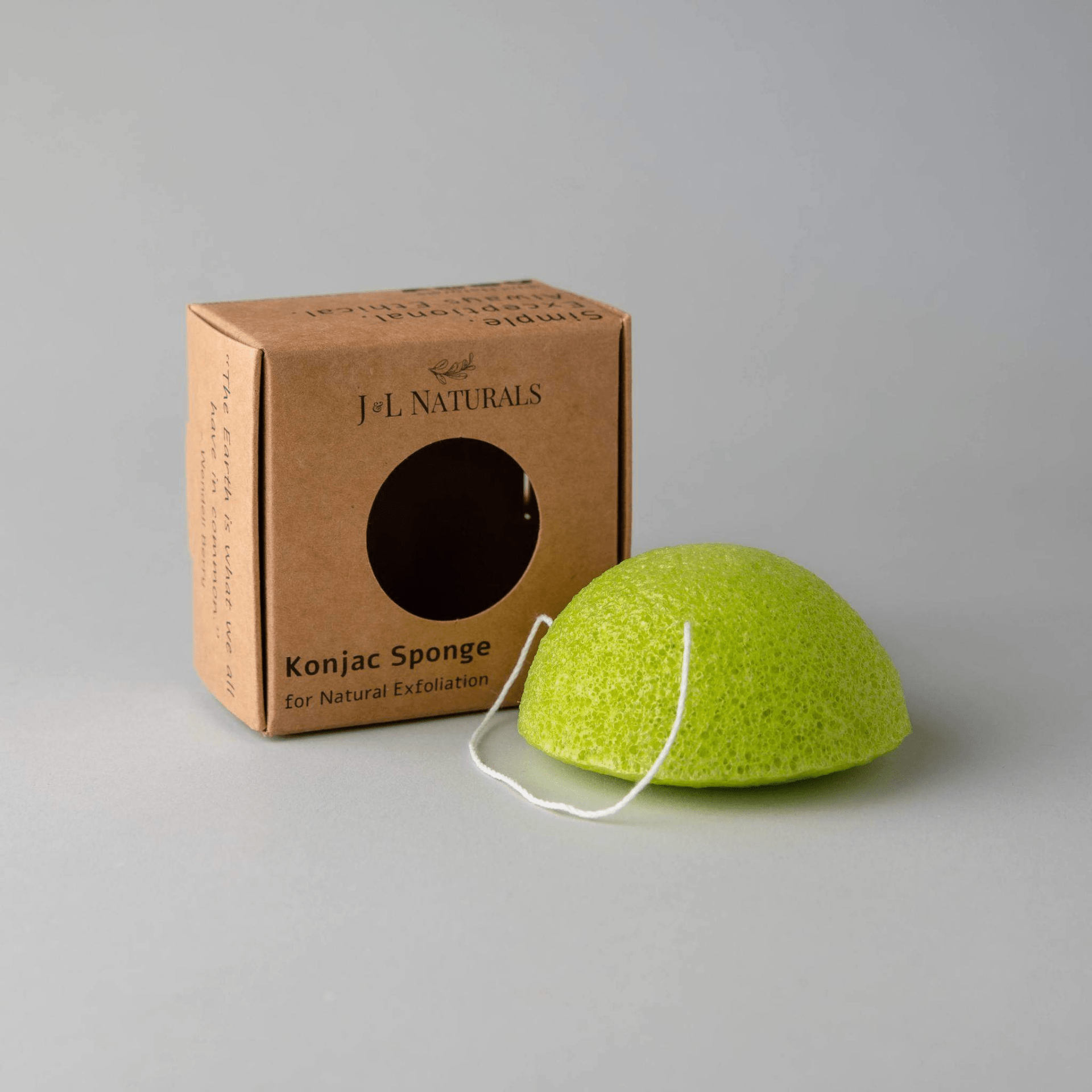Natural Exfoliating Konjac Sponge Duo - Gentle & Biodegradable - GNS Beauty & Personal Care