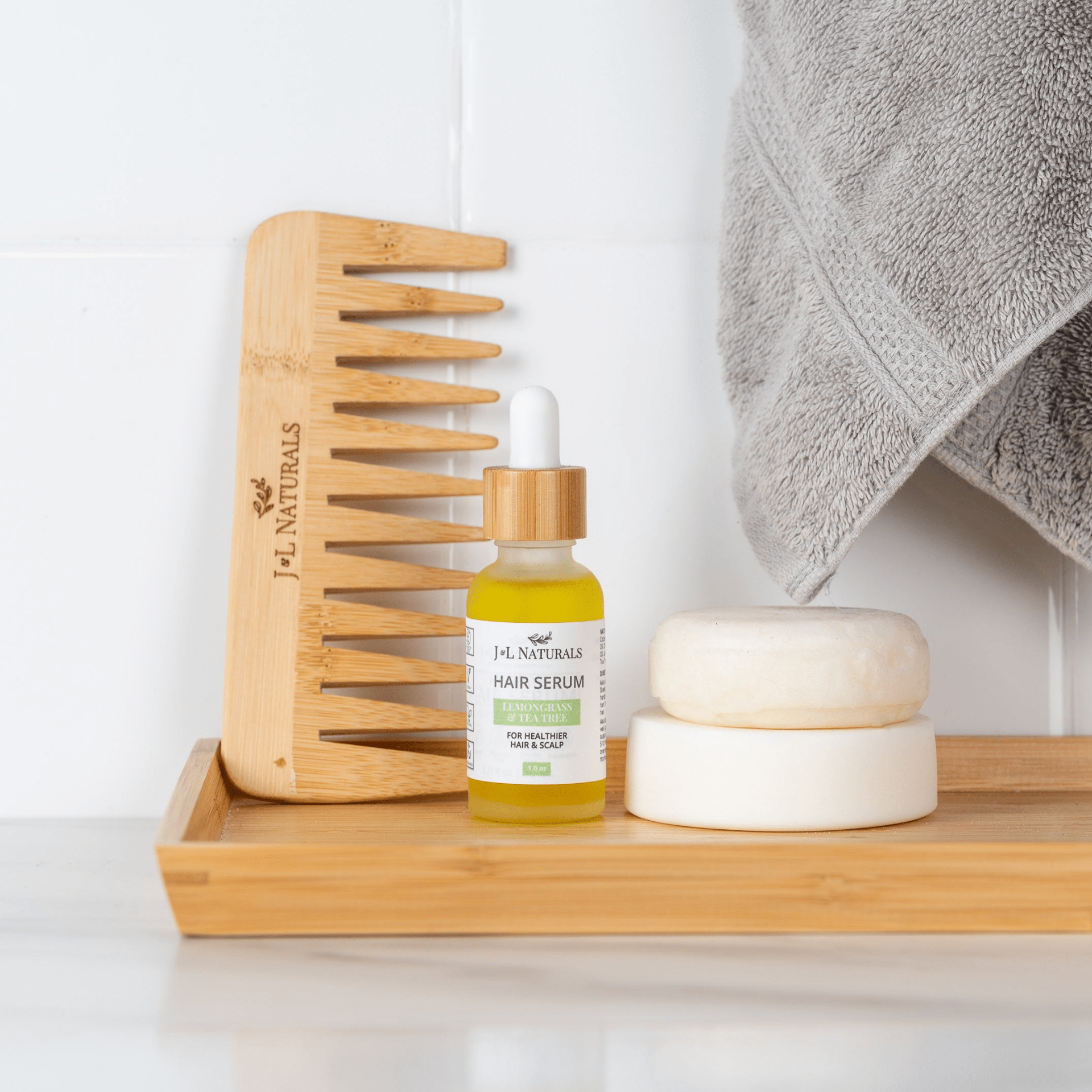 Natural Hair Care Kit - Essentials 4 - Piece Set - GNS Beauty & Personal Care