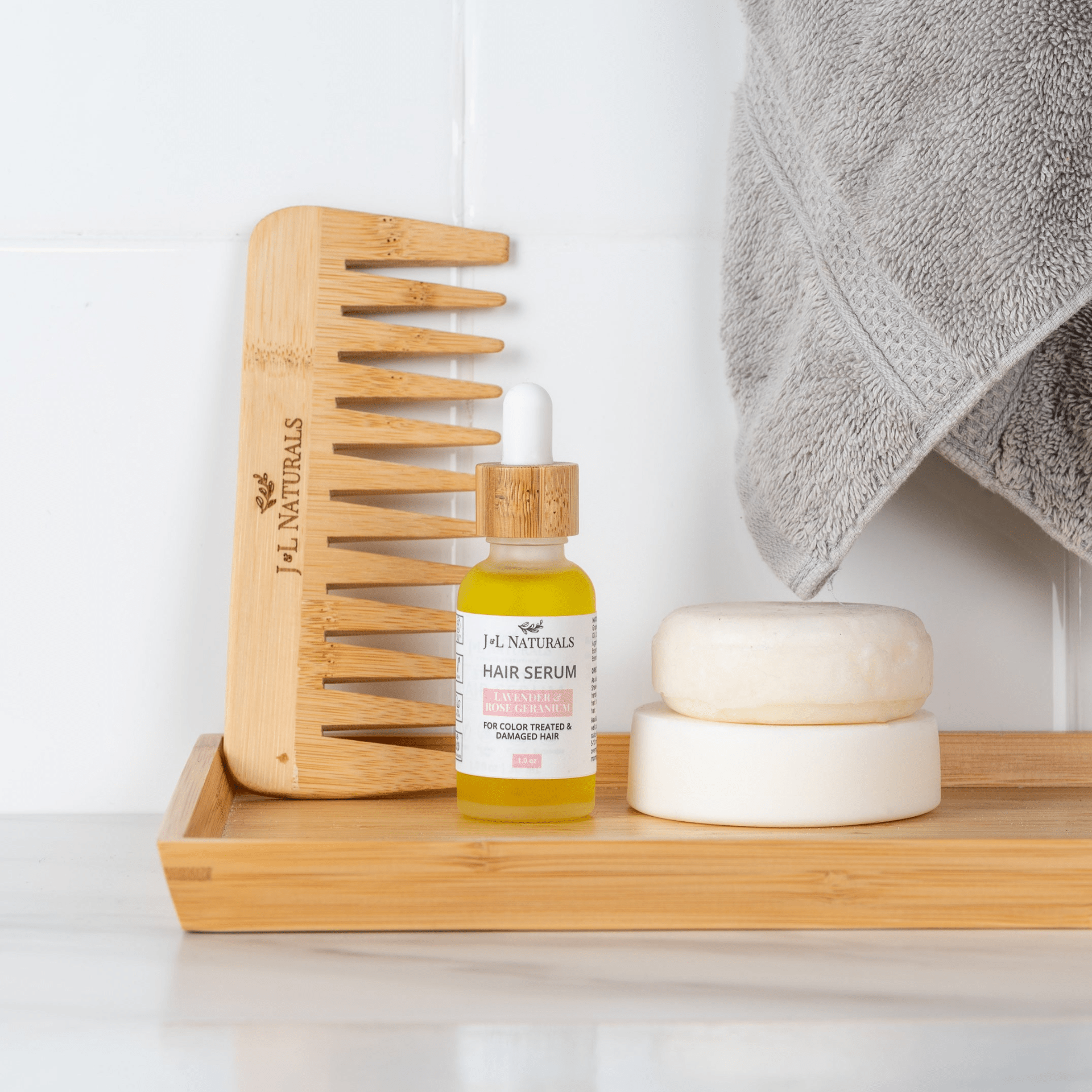 Natural Hair Care Kit - Essentials 4 - Piece Set - GNS Beauty & Personal Care