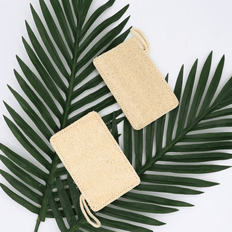 Natural Loofah Pad 2 - Pack – Eco - Friendly Exfoliation for Radiant Skin - GNS Beauty & Personal Care