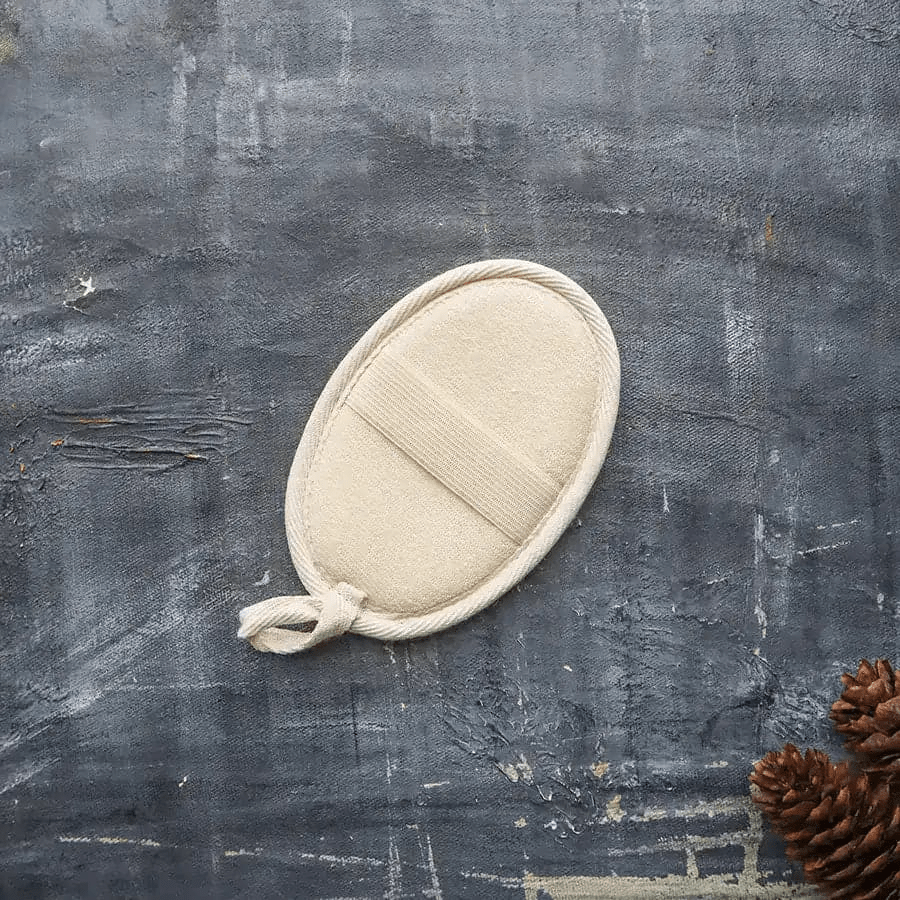 Natural Loofah Shower Pad | Eco Exfoliating Body Scrubber - GNS Beauty & Personal Care