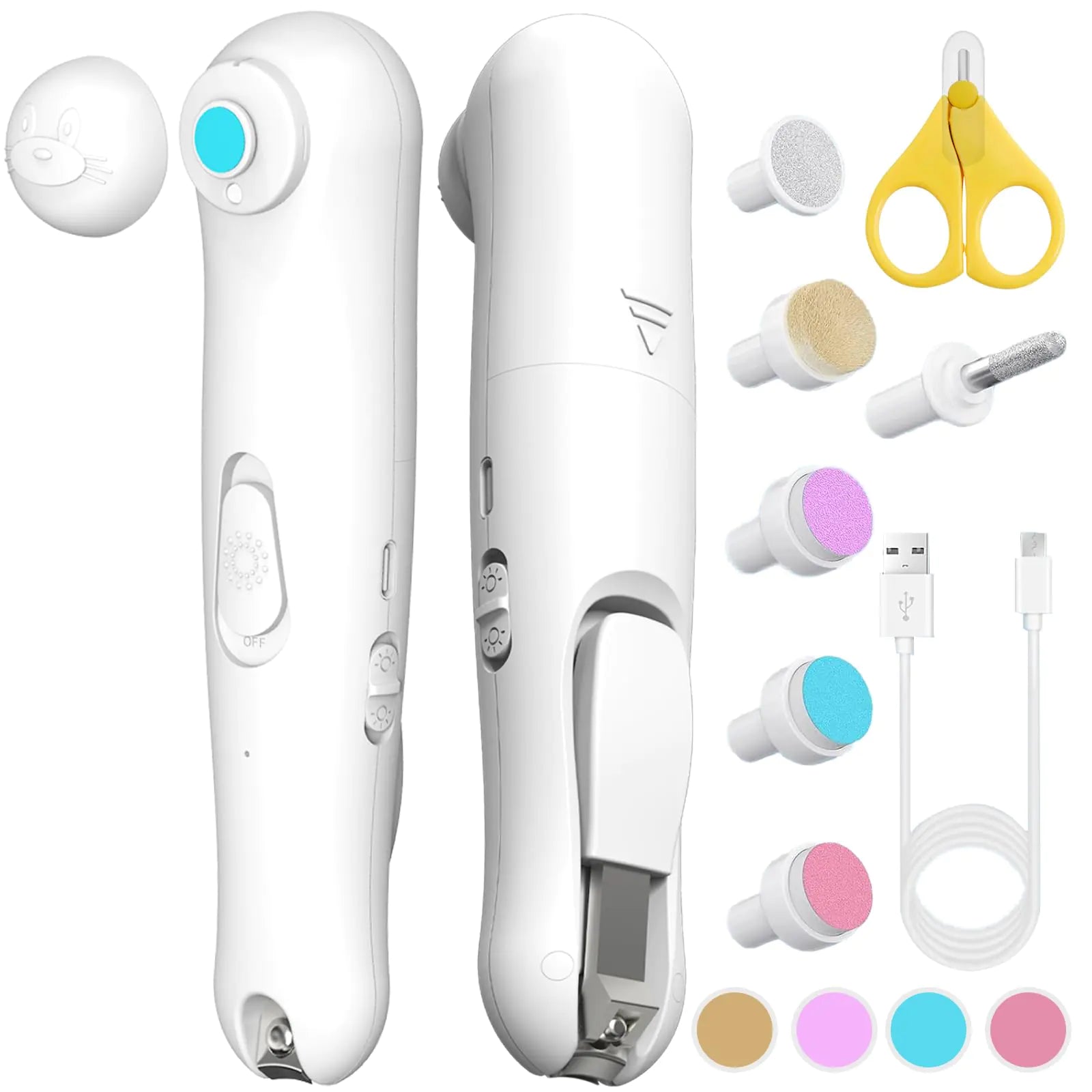 NexusSmash SafeNail Trimmer – Efficient, Quiet & LED-Equipped Nail Care