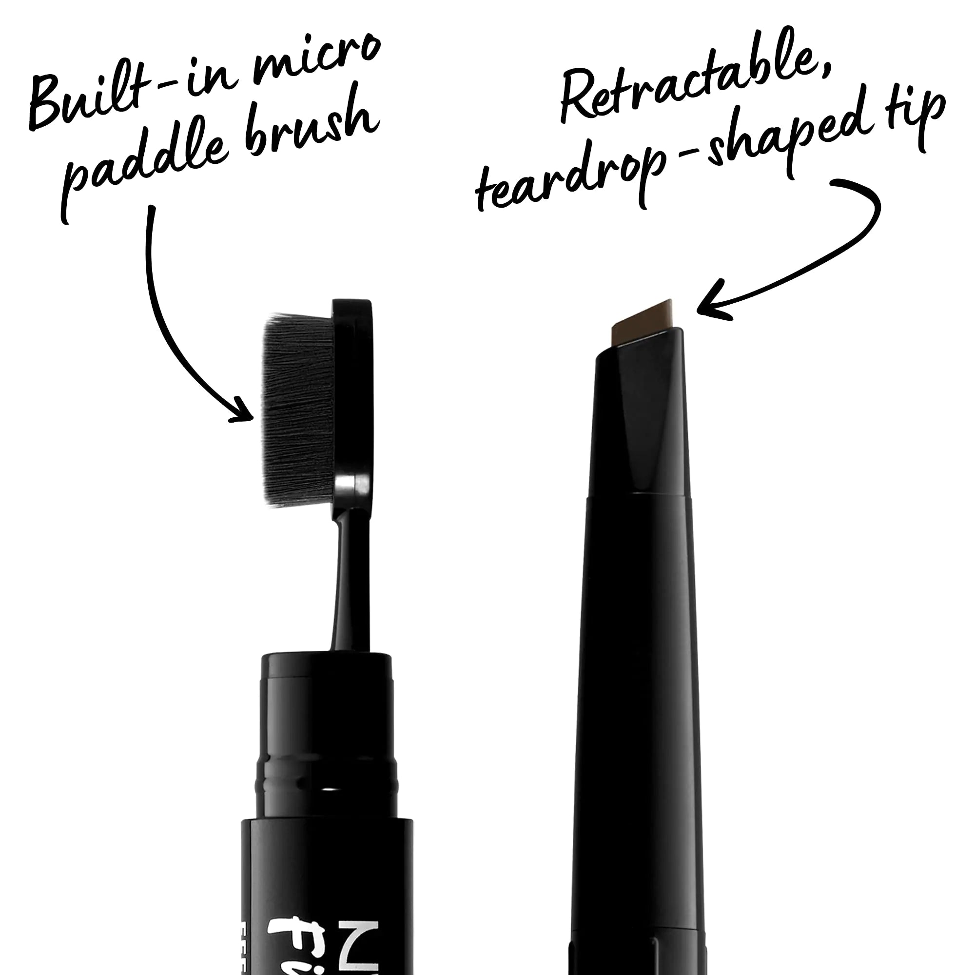 NYX Fill & Fluff Eyebrow Pomade Pencil - Espresso, Natural Brow Perfection - GNS Beauty & Personal Care