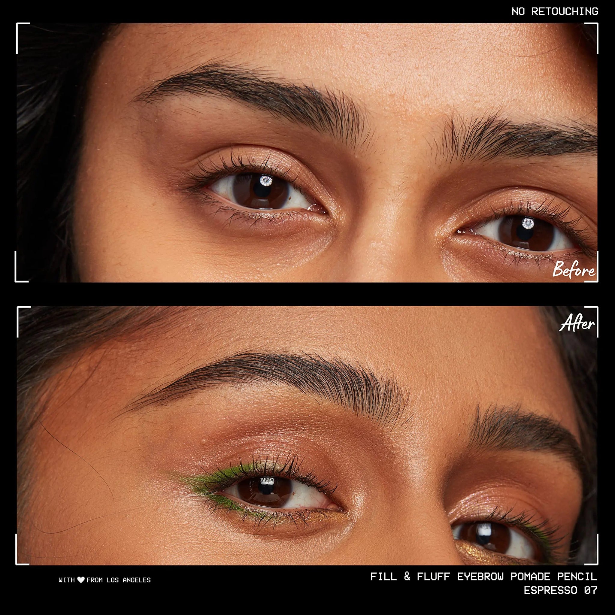 NYX Fill & Fluff Eyebrow Pomade Pencil - Espresso, Natural Brow Perfection - GNS Beauty & Personal Care