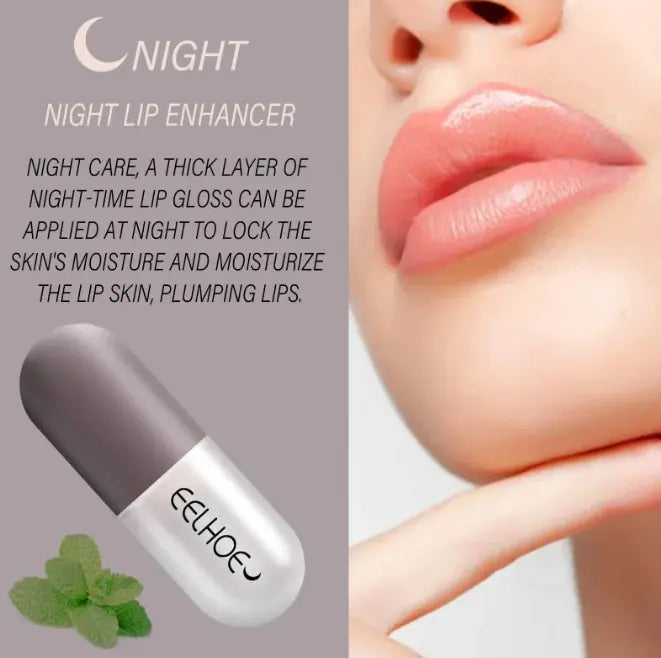 Natural Lip Moisturizer Capsules - Day and Night Hydration