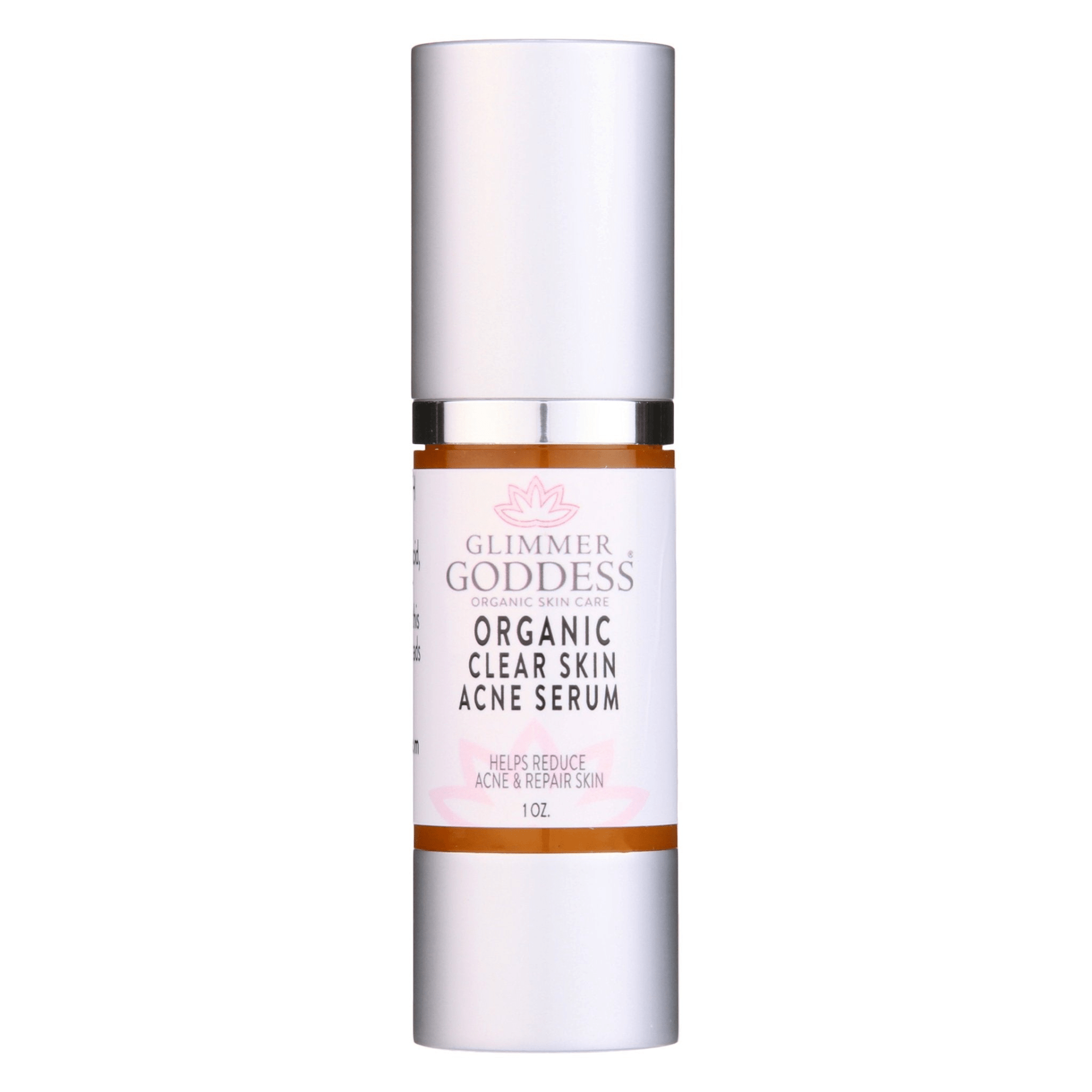 Organic Acne Serum for Clear, Balanced Skin by Glimmer Goddess - GNS Beauty & Personal Care