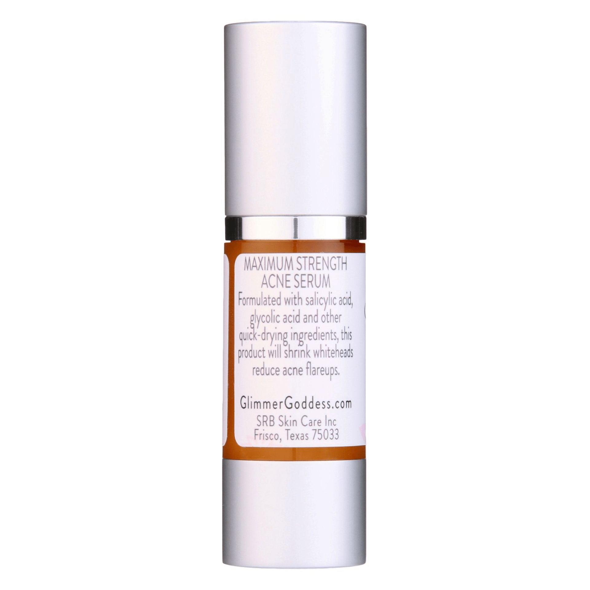 Organic Acne Serum for Clear, Balanced Skin by Glimmer Goddess - GNS Beauty & Personal Care