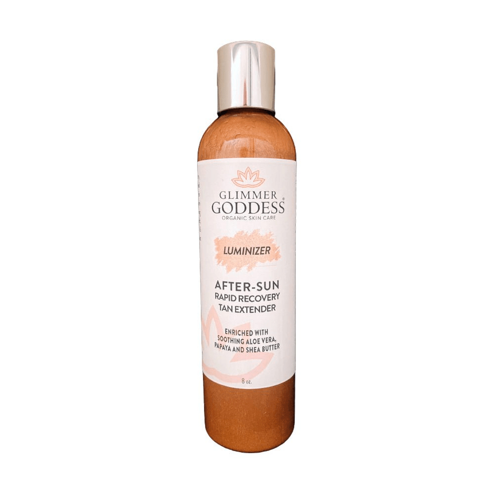 Organic After Sun Lotion & Tan Extender + Luminizing Shimmer - GNS Beauty & Personal Care