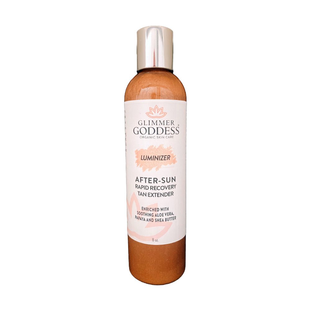 Organic After Sun Lotion & Tan Extender + Luminizing Shimmer - GNS Beauty & Personal Care