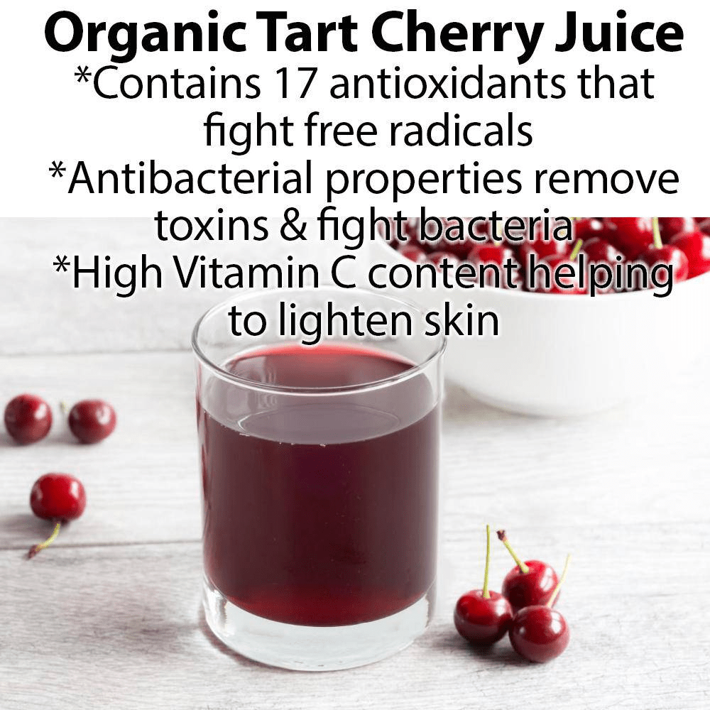 Organic Anti Aging Face Mask - Chocolate + Cherry Glow by Glimmer Goddess - GNS Beauty & Personal Care