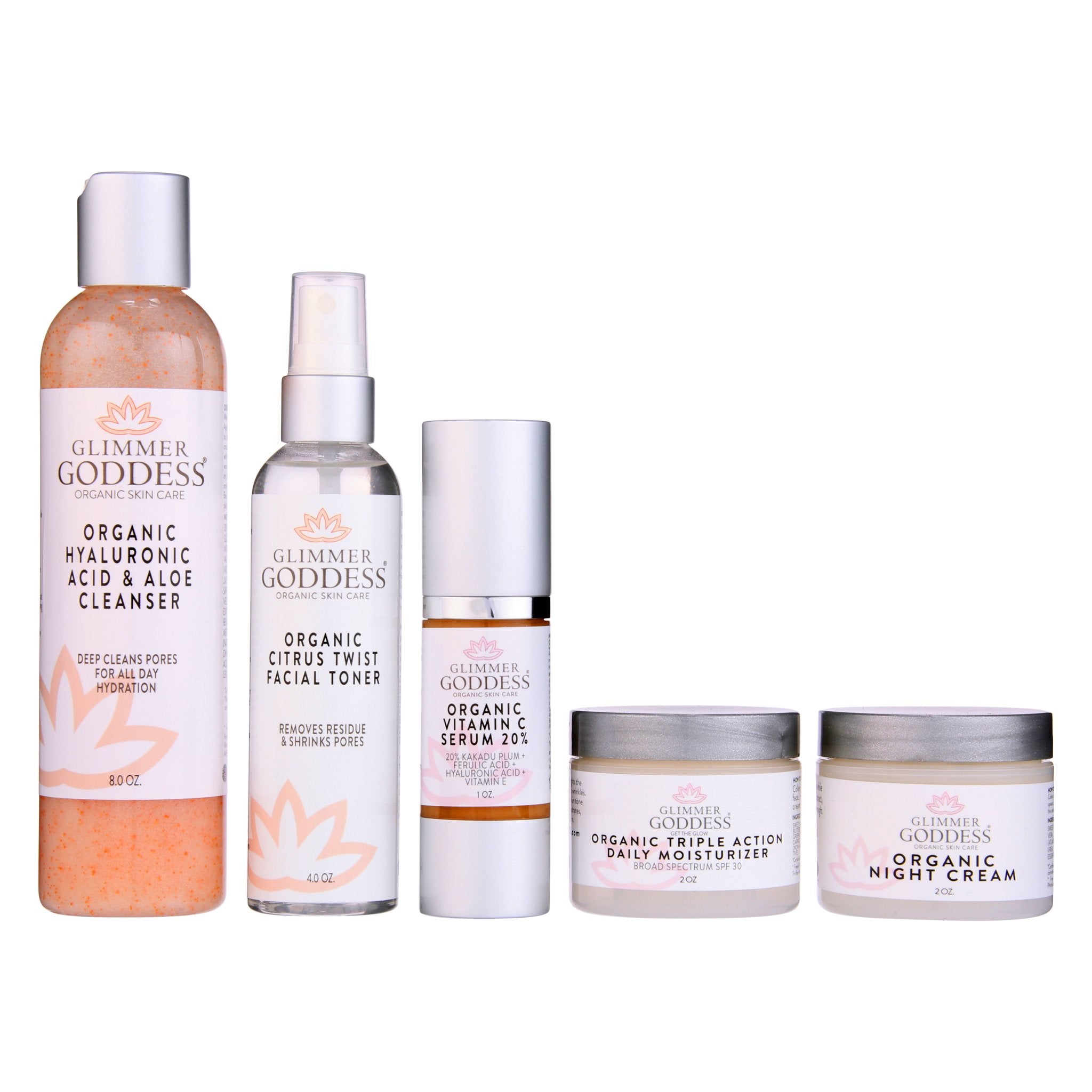 Organic Anti - Wrinkle Solution 5 PC Kit - GNS Beauty & Personal Care