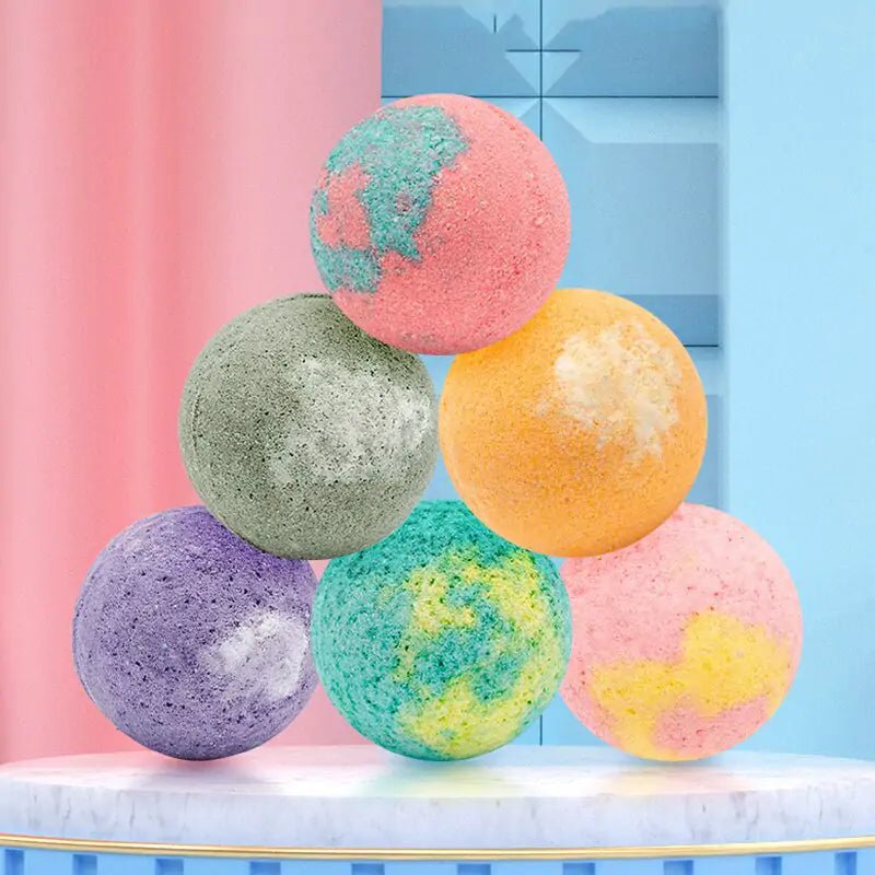 Organic Bath Bomb Set – Luxurious Self - Care for Every Mood - GNS Beauty & Personal Care