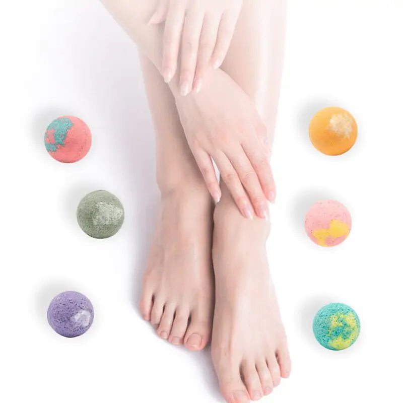 Organic Bath Bomb Set – Luxurious Self - Care for Every Mood - GNS Beauty & Personal Care