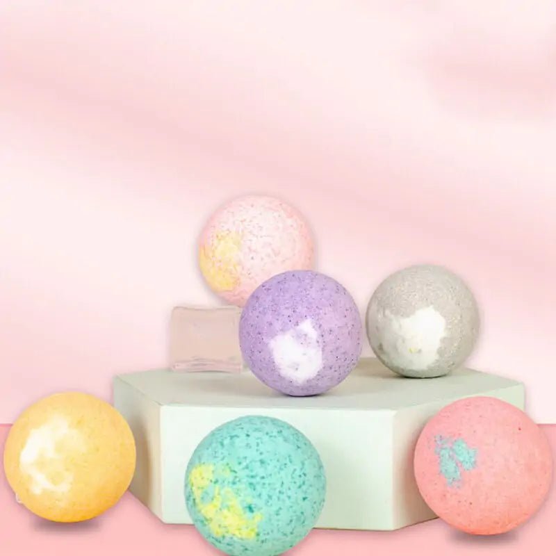 Organic Bath Bomb Set – Luxurious Self - Care for Every Mood - GNS Beauty & Personal Care