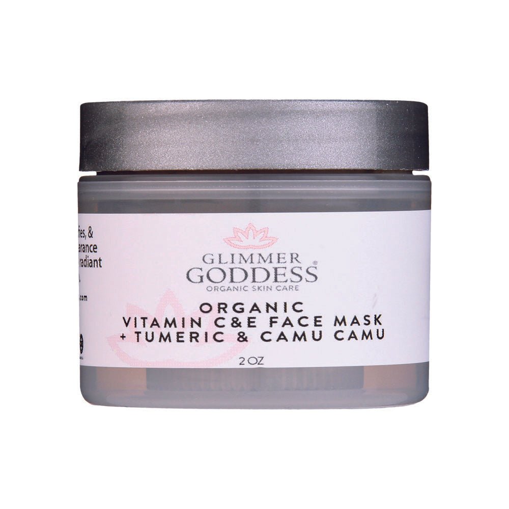 Organic Glow Up Tumeric Vitamin C & E Brightening Face Mask - 2 oz. - GNS Beauty & Personal Care