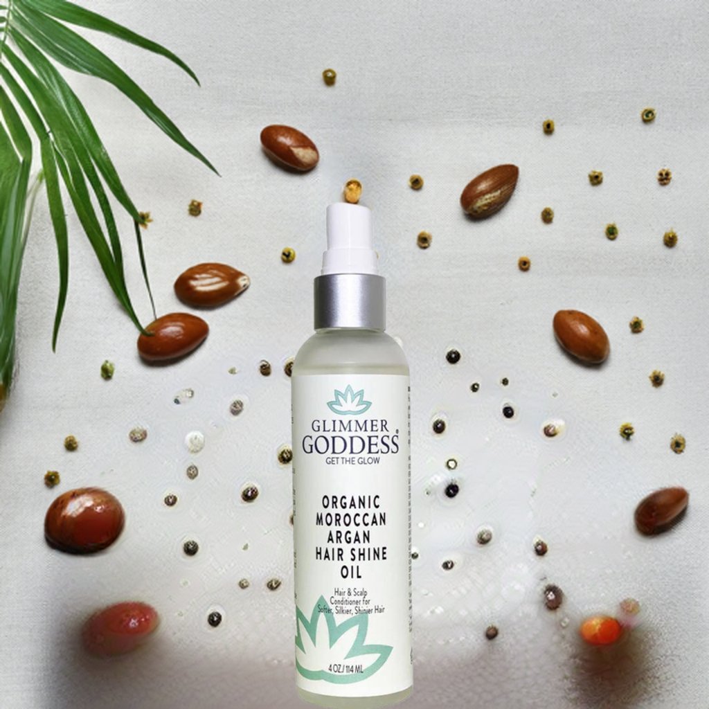 Organic Hair Shine Spray | Moroccan Argan Oil - GNS Beauty & Personal Care