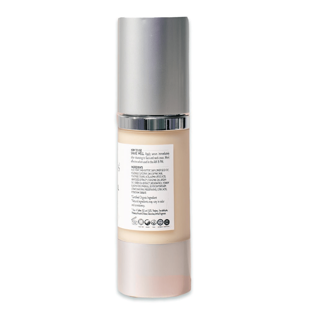 Organic Resveratrol Instant Firming Serum - Visibly Smooths Fine Lines - GNS Beauty & Personal Care