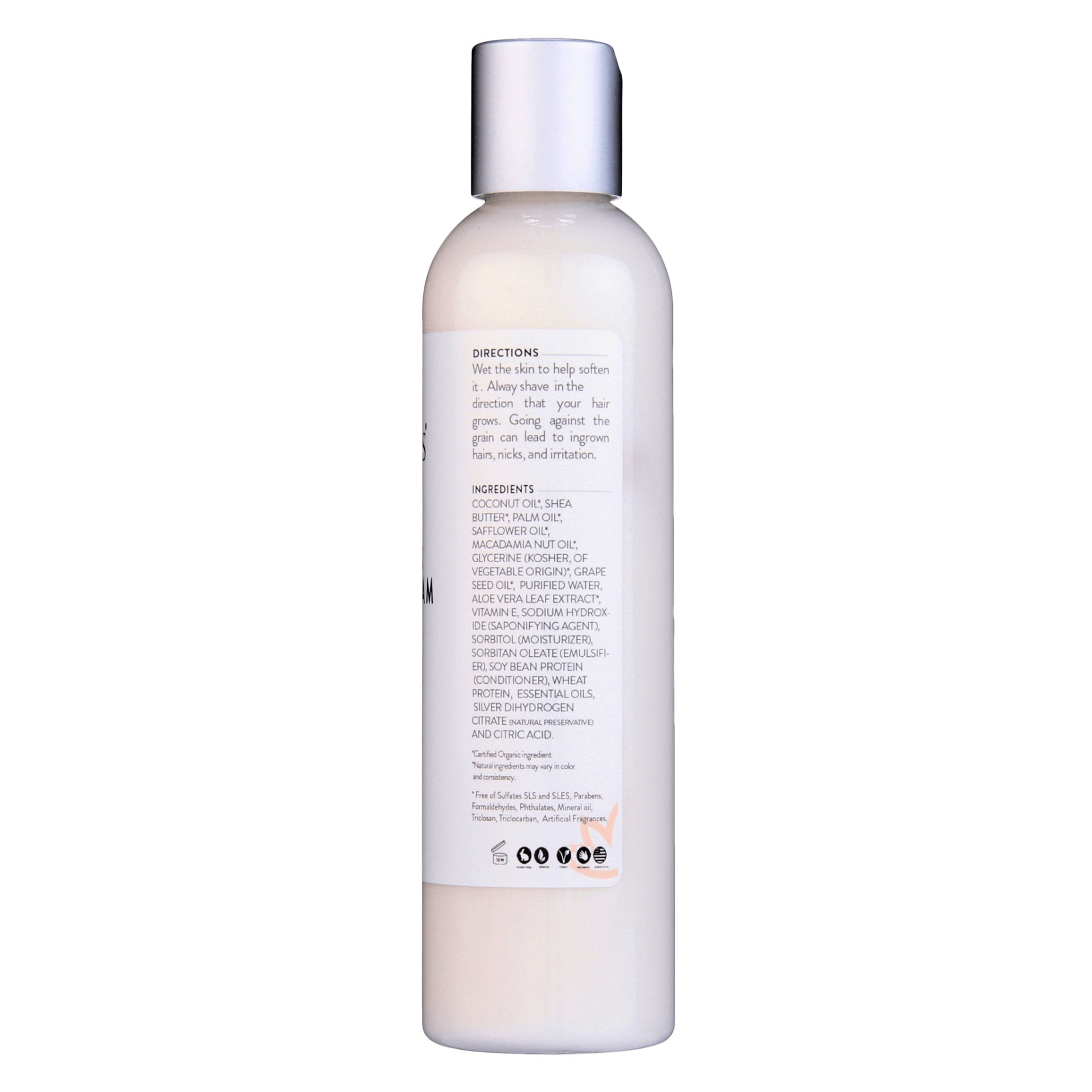 Organic Shaving Cream for Sensitive Skin | Soothing Aloe & Shea Butter - GNS Beauty & Personal Care