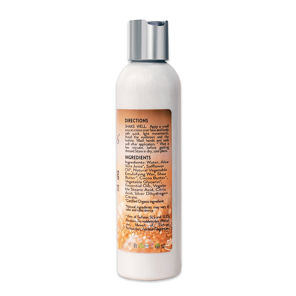 Organic Shimmer Body Lotion with Diamond Glow - GNS Beauty & Personal Care