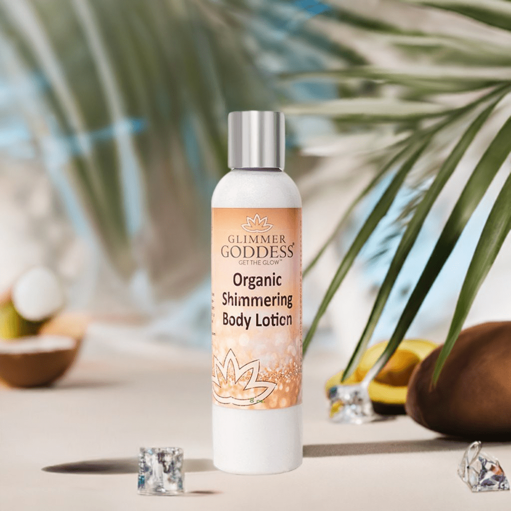 Organic Shimmer Body Lotion with Diamond Glow - GNS Beauty & Personal Care