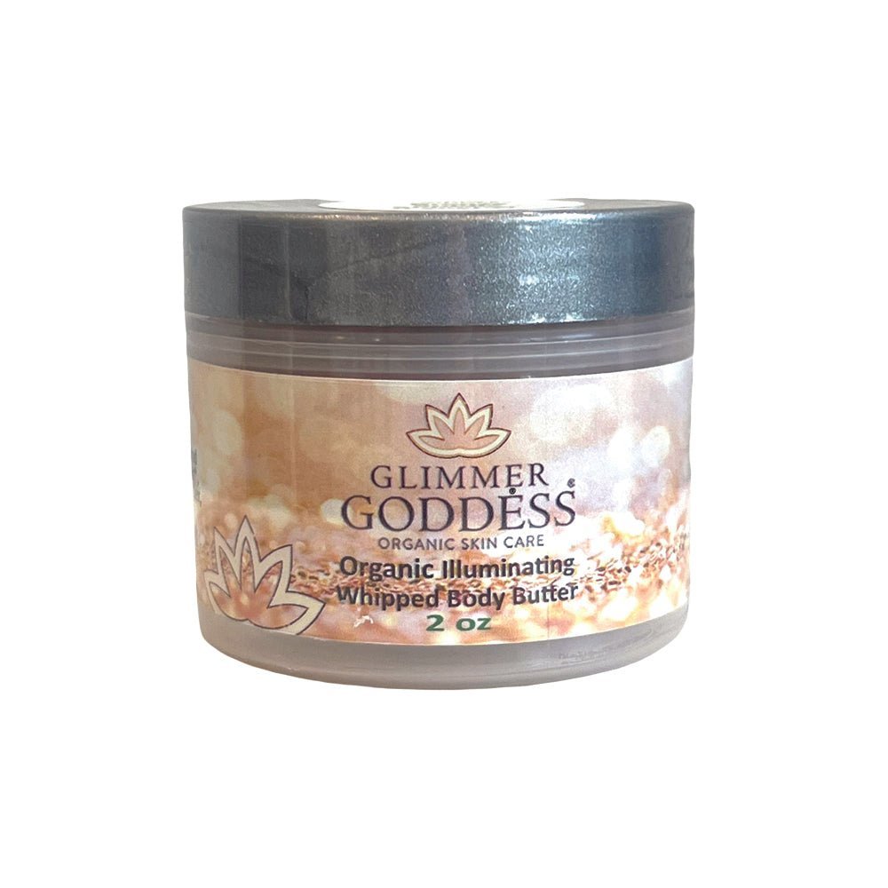 Organic Shimmering Whipped Body Butter 2 oz. Travel Size - GNS Beauty & Personal Care
