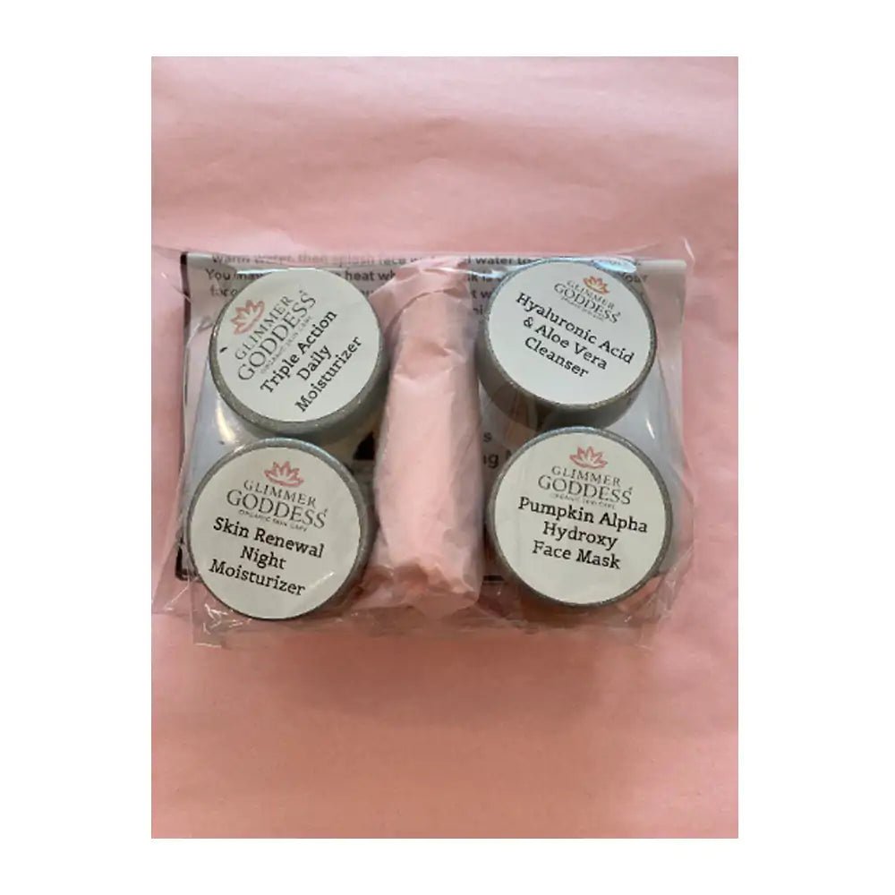 Organic Skincare Trial Set - Top 5 Essentials + Bonus Face Mask - GNS Beauty & Personal Care