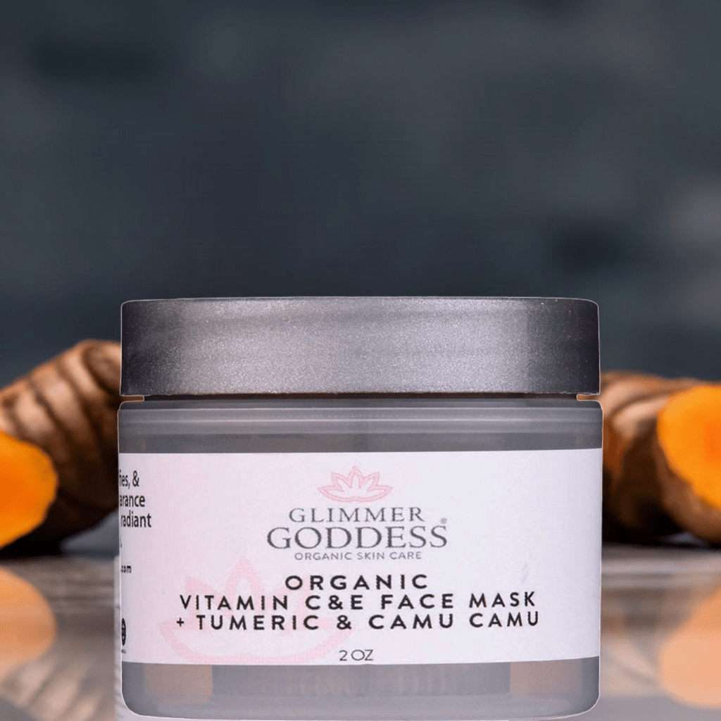 Organic Tumeric Vitamin C & E Brightening Face Mask - 2 oz. - GNS Beauty & Personal Care
