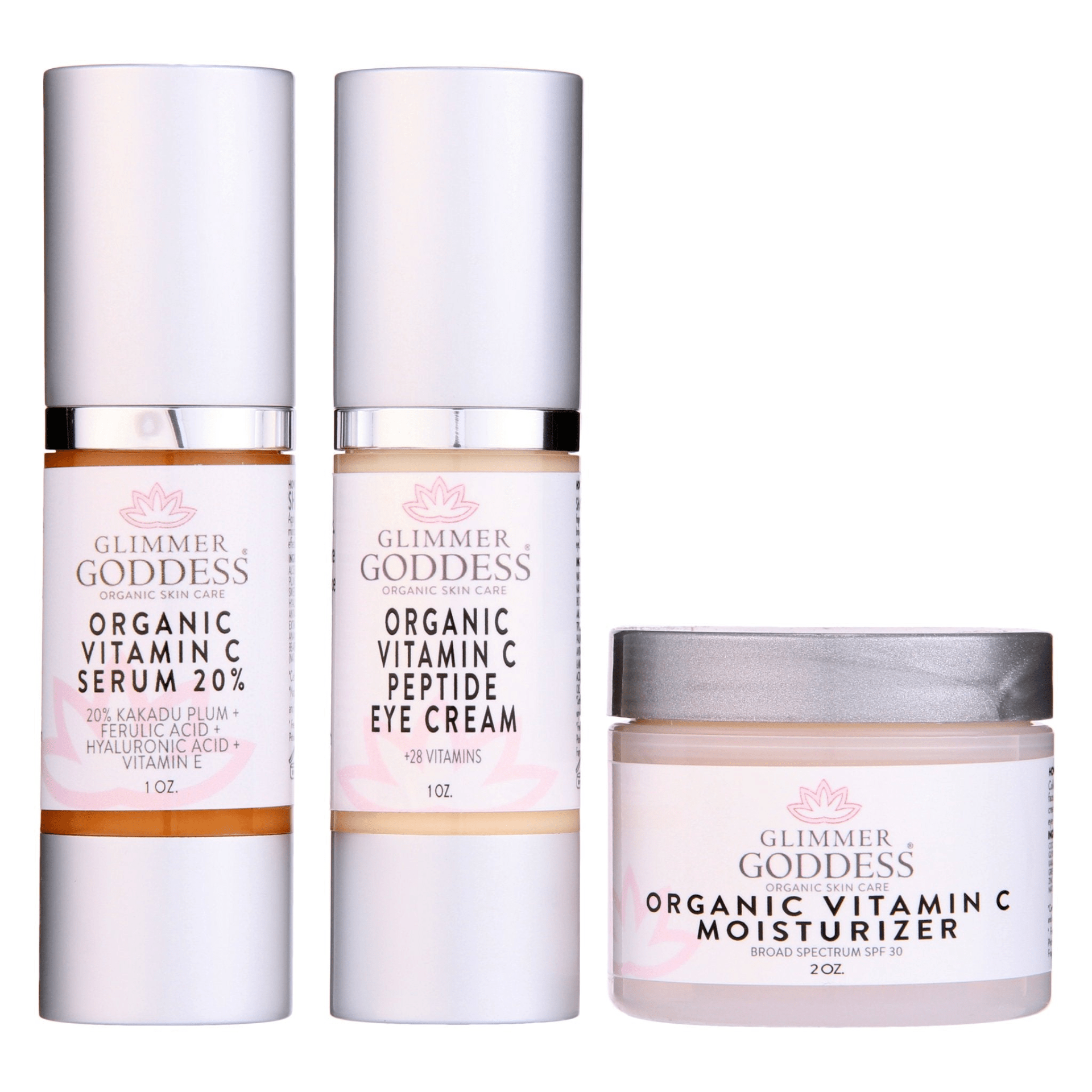 Organic Vitamin C Skincare Kit - 3 Step Anti - Aging Solution - GNS Beauty & Personal Care