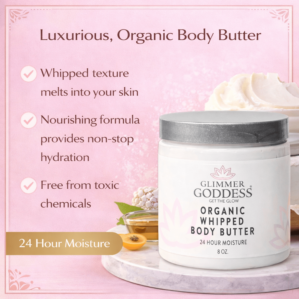Organic Whipped Body Butter - Ethical, Deep Hydration Skincare - GNS Beauty & Personal Care