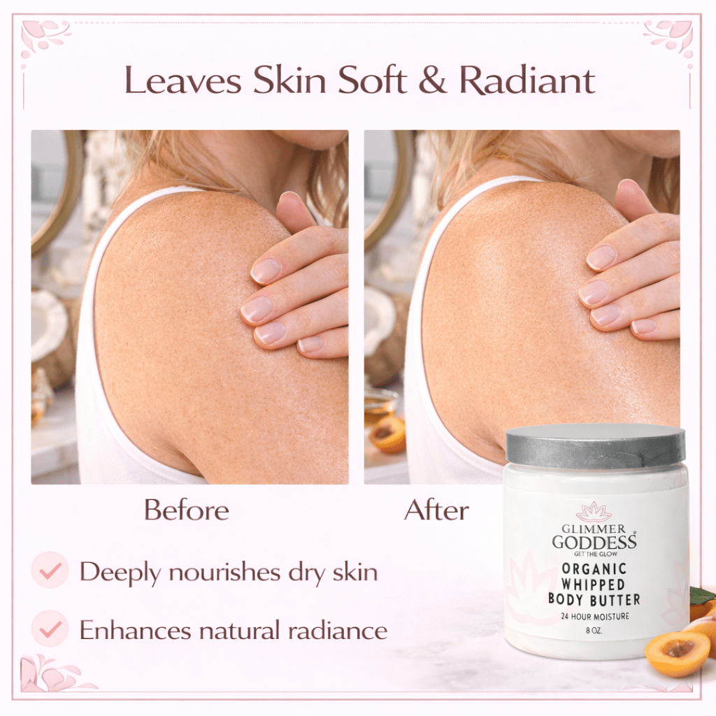 Organic Whipped Body Butter - Ethical, Deep Hydration Skincare - GNS Beauty & Personal Care