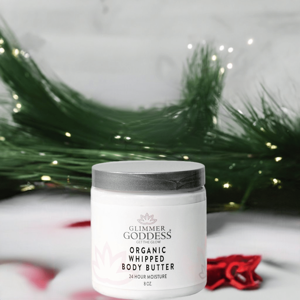 Organic Whipped Body Butter for Deep Hydration by Glimmer Goddess - GNS Beauty & Personal Care