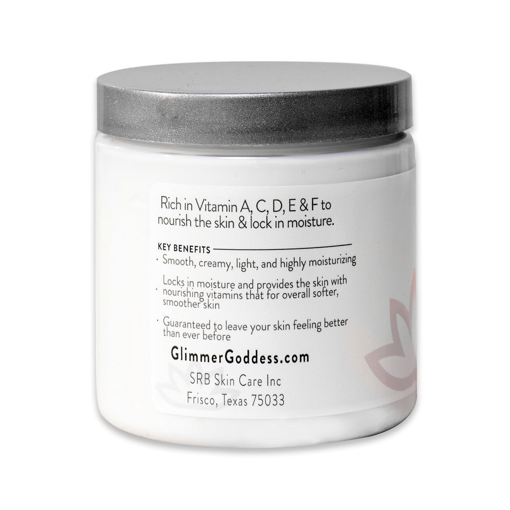 Organic Whipped Body Butter for Deep Hydration by Glimmer Goddess - GNS Beauty & Personal Care