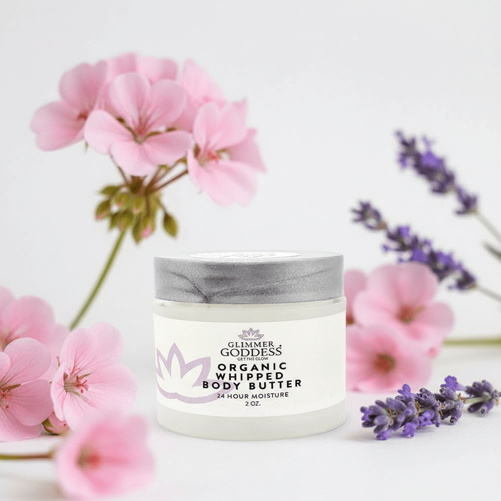 Organic Whipped Shea Body Butter - Compact Travel Size 2 oz - GNS Beauty & Personal Care