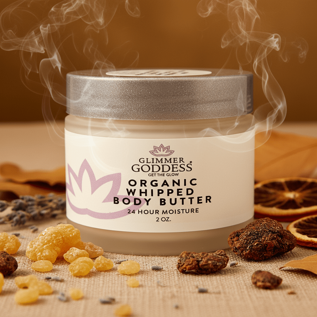 Organic Whipped Shea Body Butter - Compact Travel Size 2 oz - GNS Beauty & Personal Care