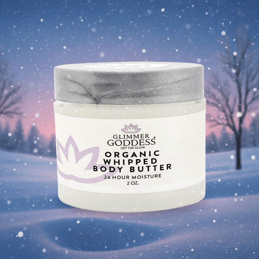 Organic Whipped Shea Body Butter - Compact Travel Size 2 oz - GNS Beauty & Personal Care