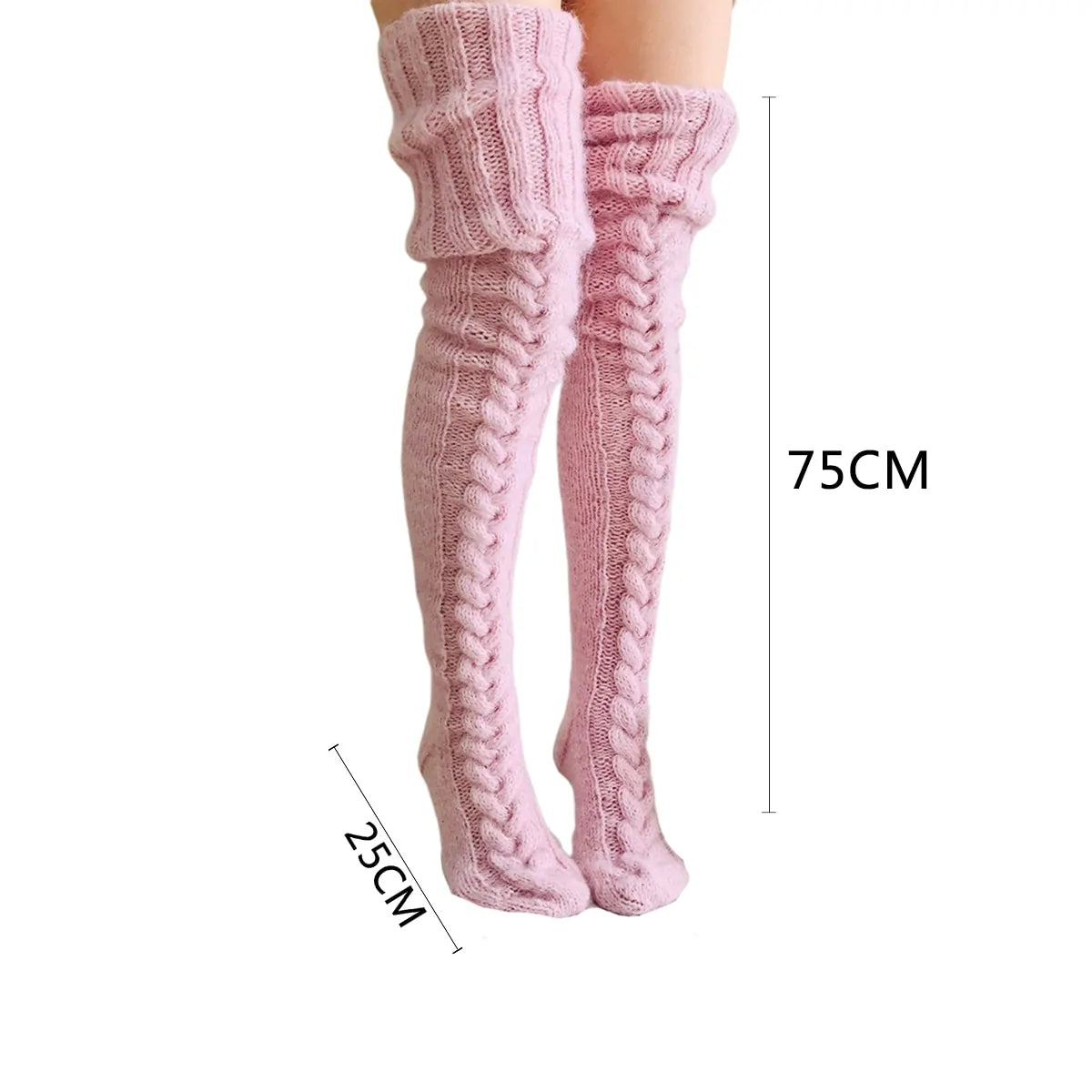 Cozy Warm Winter Knee Socks - Soft, Stylish & Comfortable