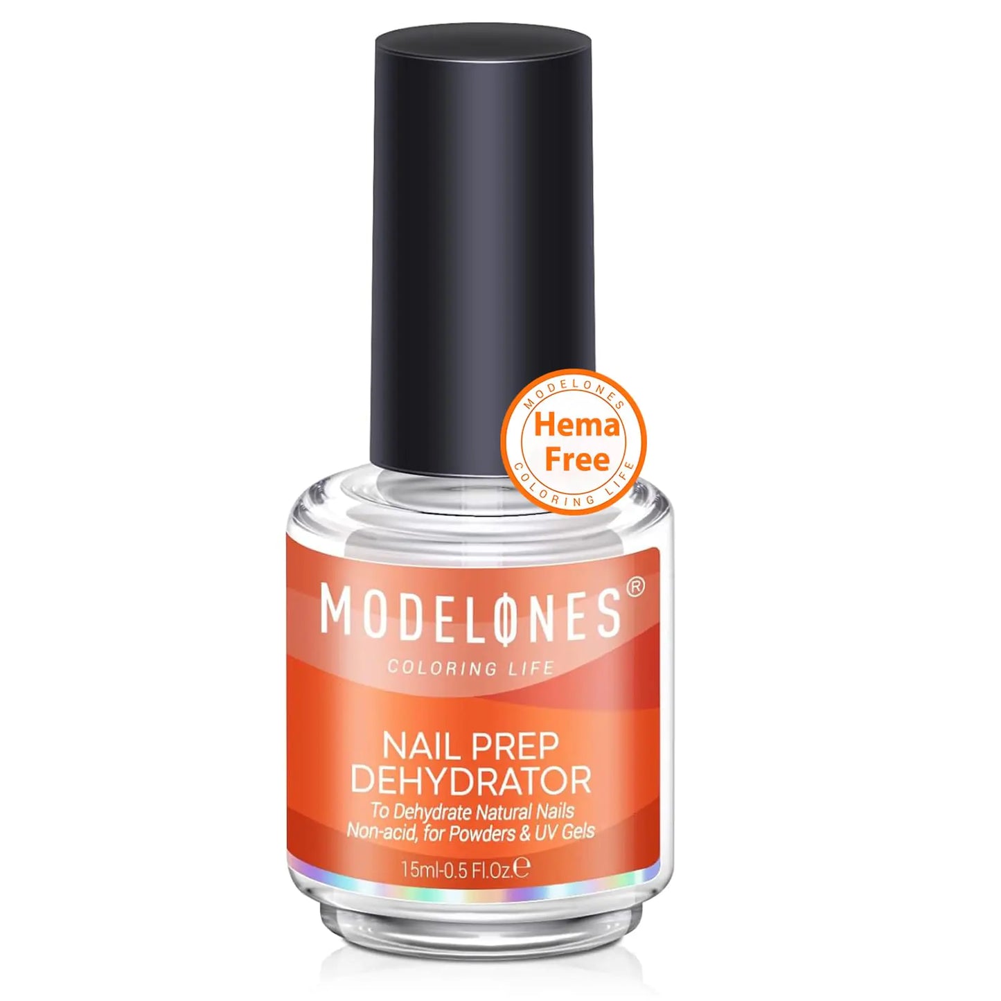 Modelones Acid-Free Nail Dehydrator & Primer, 15 ml