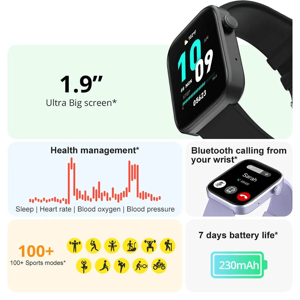 P71 ColMi Smartwatch – Multi - Variant Wearable for Kids & Adults - GNS Beauty & Personal Care