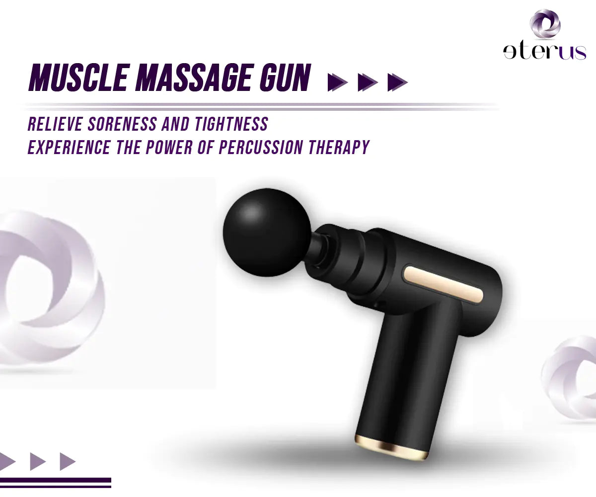 Deep Tissue Massage Gun: Quiet Glide Technology for Effective Muscle Recovery