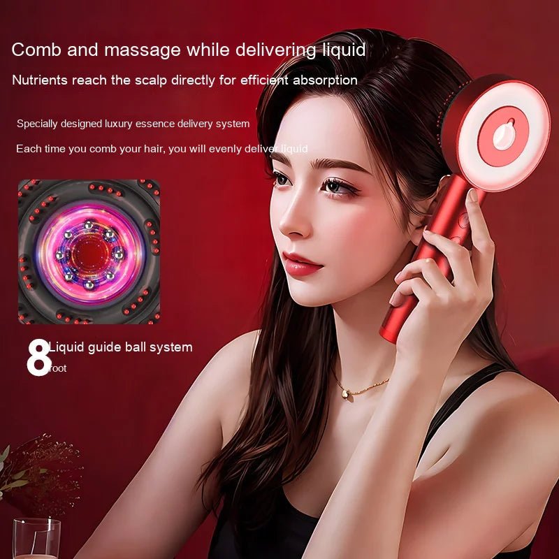 Portable Electric Scalp Massager Comb with Infrared Technology - GNS Beauty & Personal Care