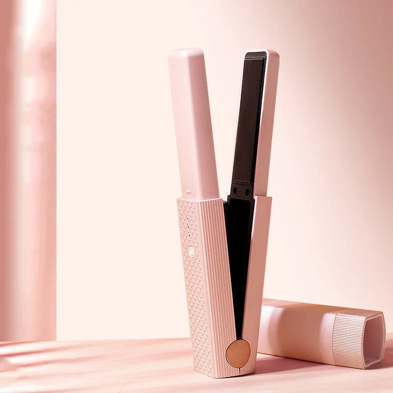 Portable Hair Straightening and Curling Comb – Compact Styling Tool - GNS Beauty & Personal Care