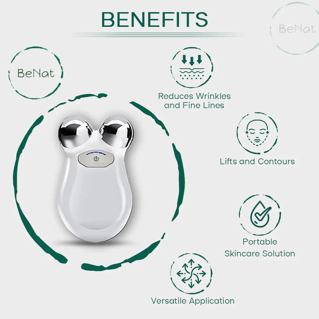Portable Microcurrent Skin Toning Device – Elevate Your Skincare Routine with Advanced Technology - GNS Beauty & Personal Care