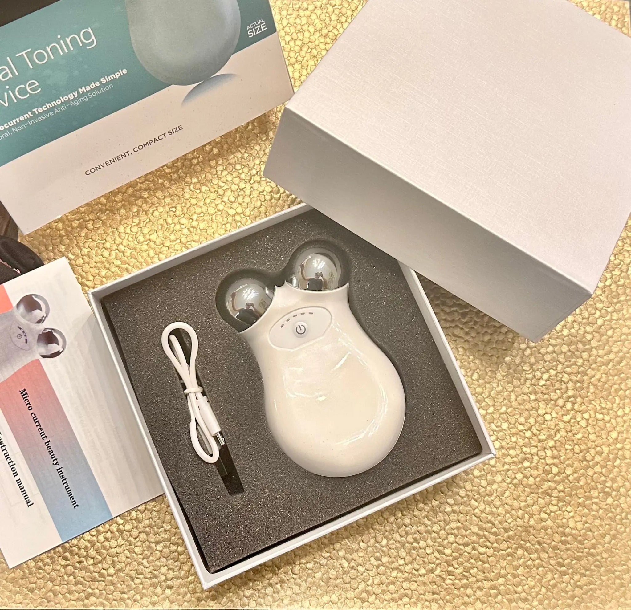 Portable Microcurrent Skin Toning Device – Elevate Your Skincare Routine with Advanced Technology - GNS Beauty & Personal Care